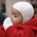 Engel Baby Winter Bonnet Hat For 0-6 Months  100  Organic Merino Wool Fleece