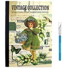 Vintage Scrapbooking Sticker Book For Adults - 800  Washi Journaling Stickers 