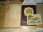 Uss Wisconsin Rare Archive Lot Wwii Navy The Badger menus calendar Book 1944-45