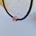 New Pandora Authentic Mate Pink Murano Charm