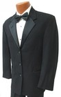 All Sizes 42 R Men s Black Tuxedo Jacket Cheap Sale Clearance Mason Prom Wedding