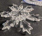 Noblestar 2022 Annual Christmas Ornament Crystal Snowflake Brand New In Box