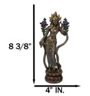Ebros Tibet Buddha White Tara Goddess Of Compassion And Healing Statue 8 25 h