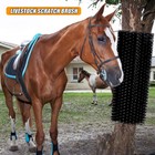 Livestock Scratch Brush 4 Pcs Itch Relief Horse Cow Massage Scratcher Brush 20in