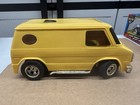 Vintage 1976 Cox Action Van  049 Gas Custom Van Yellow Parts Or Repair Shelf Aa2