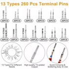 518pcs Terminal Removal Tool Kit Automotive Electrical Connector Pins Wire Seals
