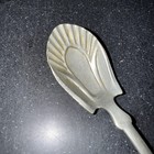 Hartford Silver Metal Sugar Spoon Fiddleback Antique Early American Coin Silver