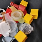 29pc Lot Tupperware Replacement Lids Caps Parts Variety Shapes Sizes Colors Euc 