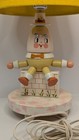 Vintage Wooden Humpty Dumpty Lamp Nursery Originals Co  11 5    Tall 16  W  Shade