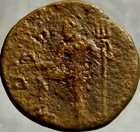 Roman Reign Of Augustus Provincial Coin 27bc-14ad Goddess Fortuna Neptune Scarce