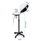 Stand Hair Steamer Rolling Hood Hairdressing Care Coloring Timer Salon Machine
