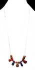 Kiffa Powder Glass Beaded Necklace Mauritanian 24 Inch