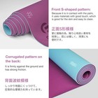 Thick Gym Exercise Mat Yoga Mat Pilates Workout Pad Non Slip Home Class Fitness