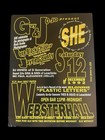 1992 Webster Hall Nyc Club Flyer Jayne County Lunachicks Drag Scene Party Punk