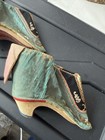 Antique Chinese Foot Bind Bound Feet Lotus Shoes Silk Handmade Hand Embroidery