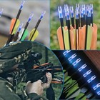 6 Pack X Lighted Nocks For Arrows With  204  233  244  246 Inside Diameter With
