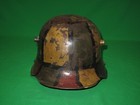 German Early Wwi Camo Helmet