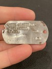 1952 Korean War Rolled Edge Notched Dog Tag Us Military Owen Warner D T-52 O P