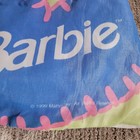 Vintage 90s Mattel Barbie Kids Child Sleeping Bag Patchwork Style Bears Hearts 