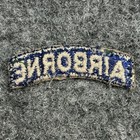 Korean War Era Us Army 82nd Airborne Scroll Patch Insignia Military Tab Only 2   