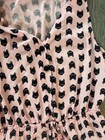Mimichica Pink   Black Cat Face Novelty Print Sleeveless Dress  Size Medium