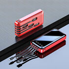 900000mah Power Bank 4usb Portable External Battery Backup Charger Fast Charging