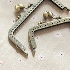  4 Pcs Mouth Gold Miss Purse Making Accessories 8 5cm Clutch Frame
