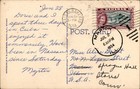 1938 Nassau Bahamas Lighthouse Linen Postcard C t  Art-colortone Posted