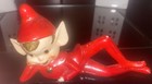 Vintage Christmas Elf Pixie Red Mcm Ceramic Japan  Rare