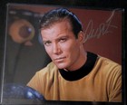 William Shatner Auto Signed Vintage 8x10 Photo James T Kirk Autograph Star Trek