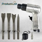 150mm Air Hammer Kit 4-chisels  4500 Bpm  Pneumatic Hammer Shovel Tool