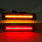 14pcs For 2003-2009 Hummer H2 Led Side Marker Light Cab Roof Running Lamp Smoked