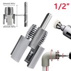 Integrated Internal   External Pipe Threading Tool Steel Pvc Pipe Threader Kit