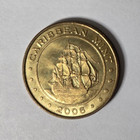 Caribbean Mint Land s End Cabo San Lucas Souvenir Brass Token 28mm