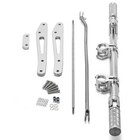 Forward Footpegs Highway Foot Pegs Kit For Triumph Bonneville T120 T100 Silver