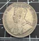 1929 Canada 50 Cents 50c Coin - 80  Silver - 0 30 Asw Troy Oz