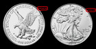 2023  American Silver Eagle  1  Oz   Pure Fine Silver  999 Bullion Coin   Bu-unc