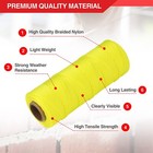 Goldblatt Mason Line 3roll 500ft 18 Braided Nylon String Line Nylon Twine String