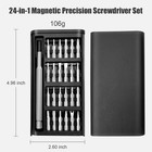 24-in-1 Precision Screwdriver Set For Electronics  Phones  And More