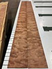 Pommele Sapele Raw Wood Veneer 2 Sheets 105  X 8  522c