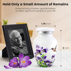 Handcrafted Hummingbird Cremation Urn For Adults Large Burial Urn For Human