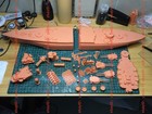 3d Printed Kit 1 350 Wwii Uss Colorado Bb-45 Battleship full Hull waterline 