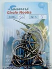  24 - 80 Pcs 6 0 Circle Hooks 2x Strong Black Nickel Fishing Hooks