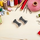  30 Pcs Vintage Wooden Spool Embroidery Weaving Bobbins Sewing Spools