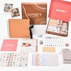 Scrapbook Kit 80 Page Photo Album Diy Holds 300  Photos With Accessories