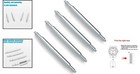 316l Stainless Steel 22mm Heavy Duty Spring Bar Pins For Watch Bands - 4 Count