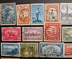 Canada Old Mint used Stamp Lot Victoria Cds 1898 Map 1937 Coronation Remarkable