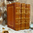 The Lord Of The Rings  3 Book Set   premium Leather Bound 