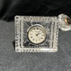 Waterford Crystal Clocks - Lot Of 6 Paperweight Desktop Timepieces - Untested