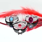925 Sterling Silver Ring Blank     10x12mm Oval Bezel With Halo Cubic Zirconia